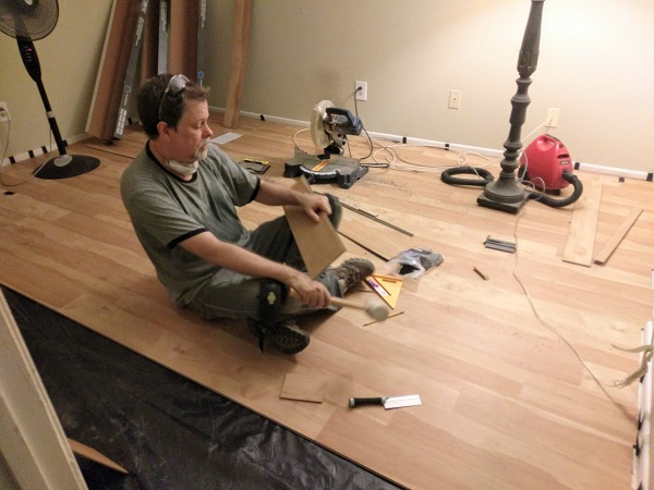 installing luxury vinyl planks
