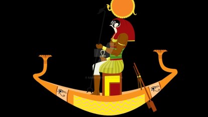 Egyptian sun god Ra