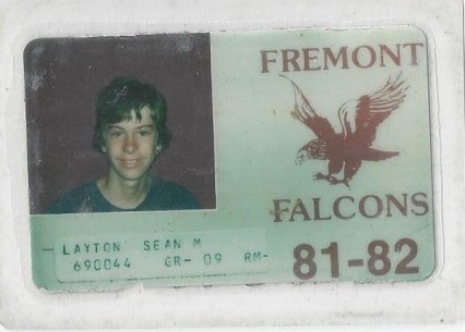 The Land Manatee's 9th grade ID