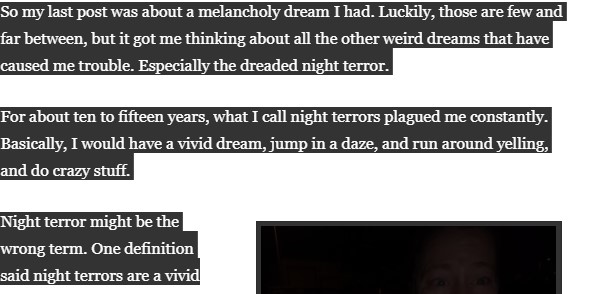 Highlight the text to include