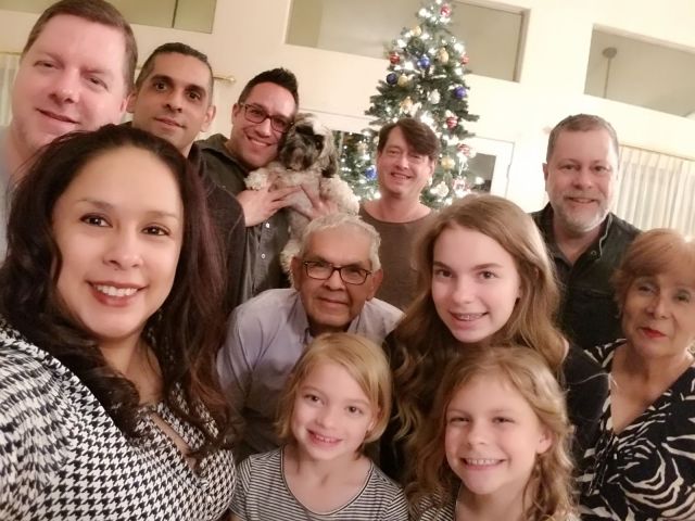 Christ photo at the Mendoza's